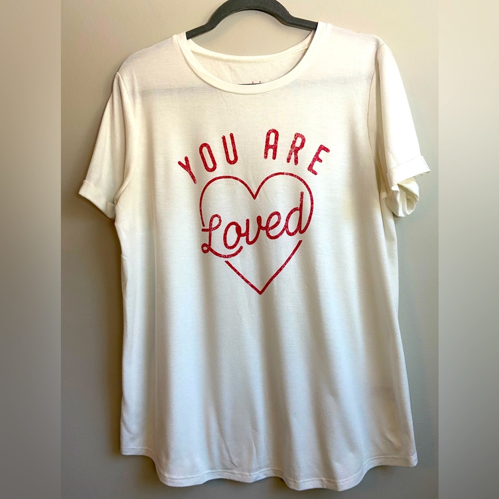 White size Large Isabel maternity shirt